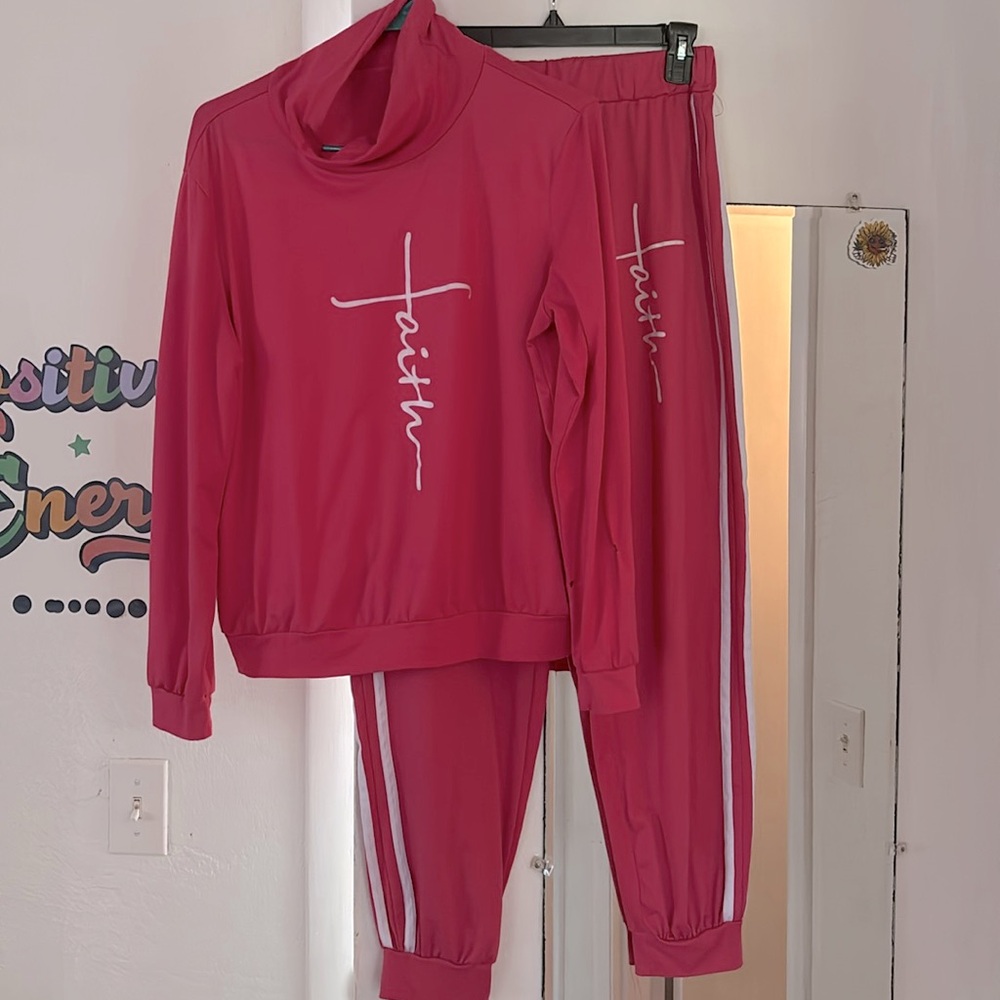 Faith sweater sweatpants set
